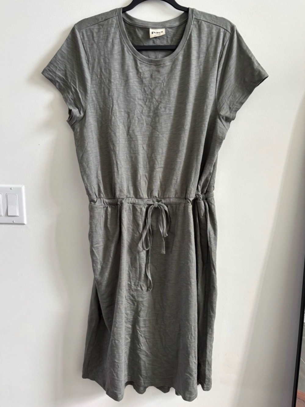 Pact T-shirt Green Dress